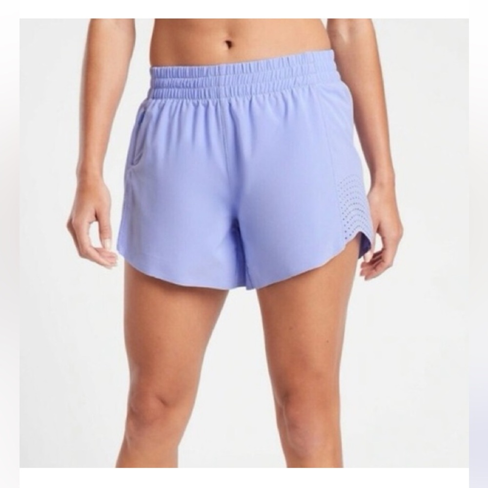 Athleta Hustle 3" Athletic Shorts in Periwinkle blue/purple
Women's Size 1XL